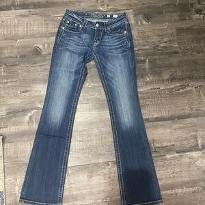 Miss Me Blue Boot Cut Jeans